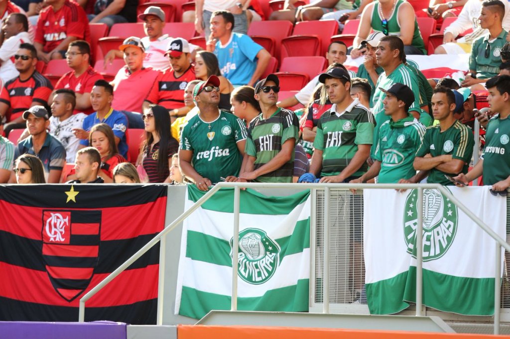 União Flarinthians: Torcidas se unem contra o Palmeiras na Libertadores