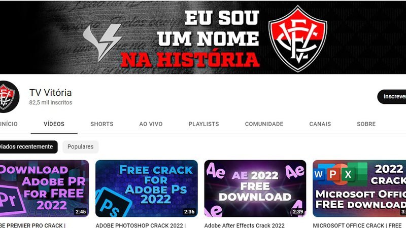 Confira como foi a primeira transmissão do 'Vitória Free Fire' no canal do   do clube - Notícias - Galáticos Online