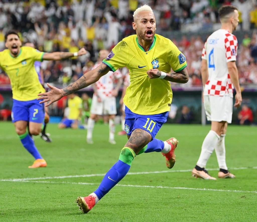 Em 2022, Neymar só fez gols de pênalti pela Seleção, seleção brasileira