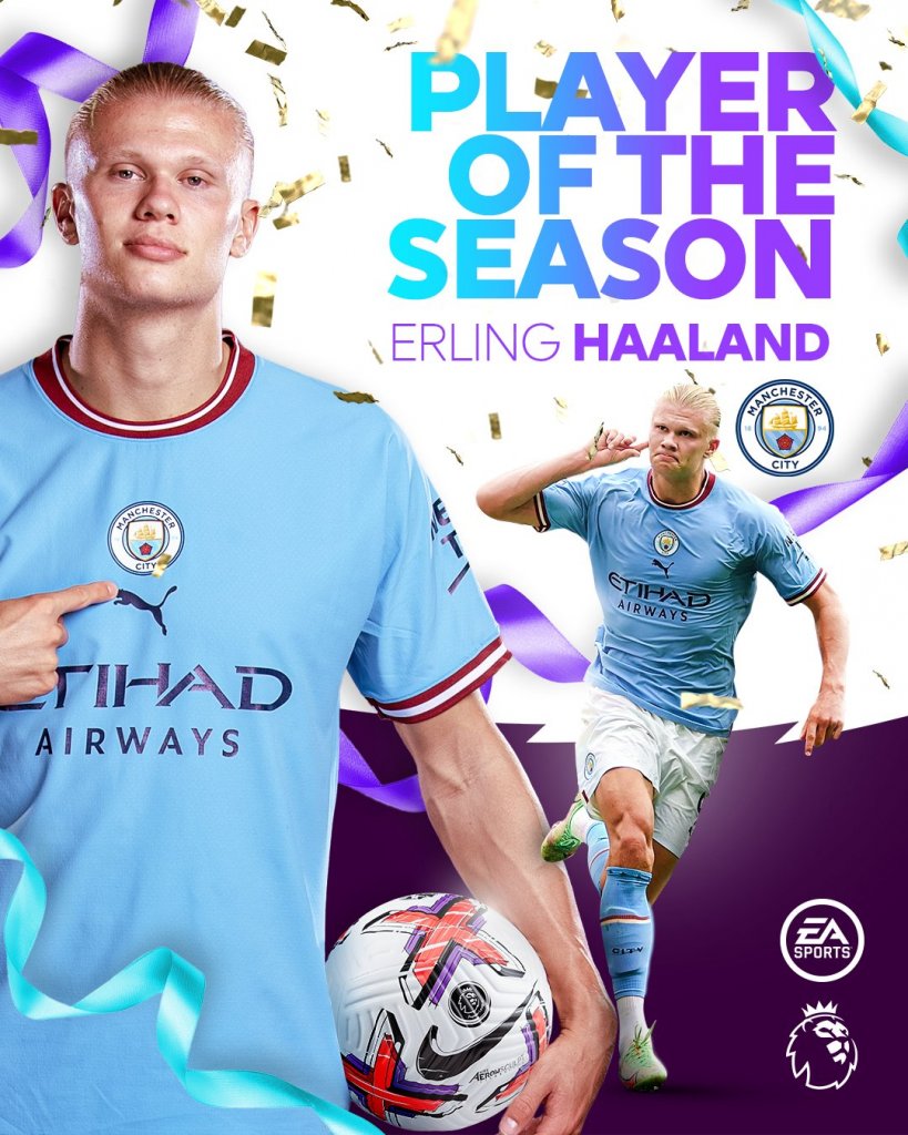 Haaland, do Manchester City, é eleito o melhor jogador de agosto no  Campeonato Inglês