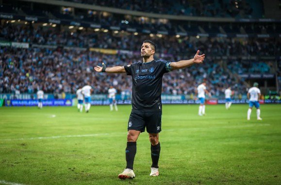 Suárez pode fazer último jogo pelo Grêmio na Arena contra o Goiás -  Notícias - Galáticos Online