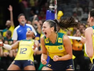 Depois de cinco anos, Brasil de vôlei feminino volta a vencer os Estados Unidos