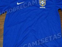 Suposta camisa azul da seleção brasileira vaza na net