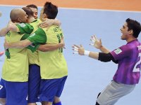 Brasil está classificado para a próxima fase do Mundial de Futsal