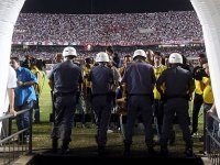 Jogadores do Tigre acusam seguranças de estarem armados; PM nega