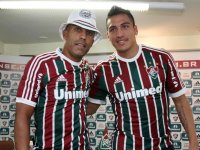 Fluminense apresenta meia Felipe e lateral Monzon