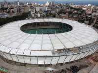 Consórcio finaliza cobertura da Arena Fonte Nova