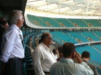 Vice-presidente do Vitória aprova a Arena Fonte Nova 