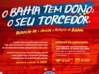 Campanha de associação em massa do Bahia começa hoje