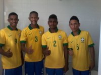 Jogadores do Bahia se destacam na Seleção sub-15
