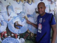 Perto de atingar marca no Bahia, Souza comenta sobre chance