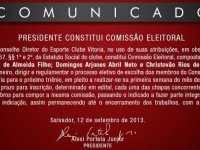 Alexi Portela constitui Comissão Eleitoral visando eleições do Conselho