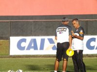 Vitória encerra preparação para enfrentar o Goiás