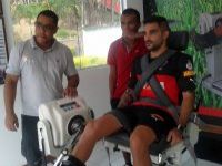 Escudero segue com dedicação total em recuperação de lesão