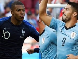 Mbappé ou Suárez? França e Uruguai duelam para decidir primeira vaga nas semifinais da Copa do Mundo