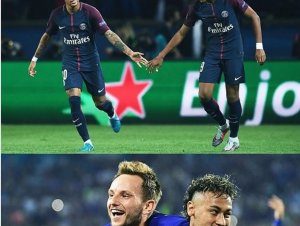 Fora da final, Neymar manda mensagem de apoio aos amigos Mbappé e Rakitic