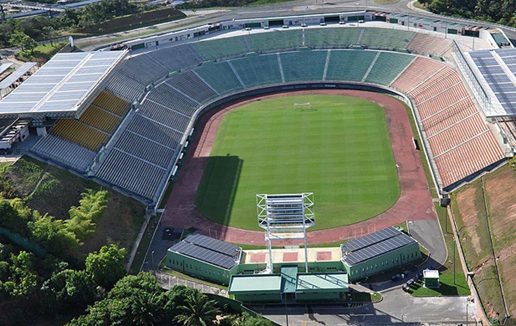Estádio de Pituaçu começa a receber seleções que disputarão a Copa ...
