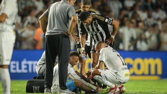 Atleta deixou o campo às lágrimas - Divulgação/Santos