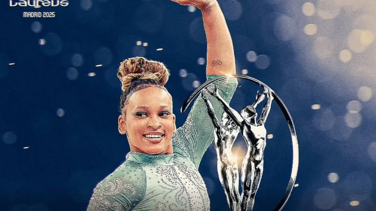 “Me sinto muito feliz e honrada por receber meu primeiro Laureus. Estou orgulhosa, me sinto abençoada" - Reprodução / X