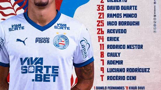 Divulgação/Bahia