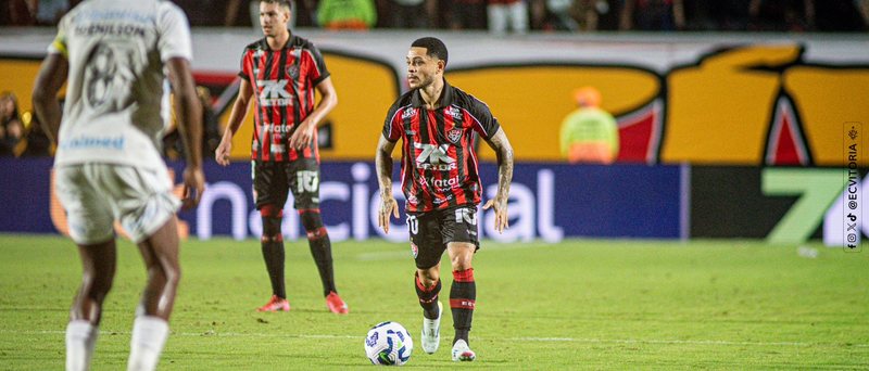 Com gol de Carlinhos, Vitória empata com Grêmio pela 6ª rodada do Brasileirão