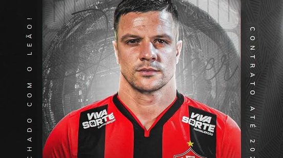 Renato Kayzer anunciado pelo Vitória. - Reprodução / EC Vitória