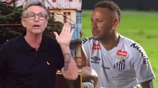 Apresentador afirma que o atleta do Santos precisa de cumprir regras para voltar a jogar futebol - Reprodução/Instagram