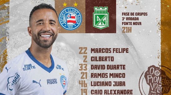 Divulgação / EC Bahia