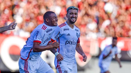 Meio campista De La Cruz fora do jogo contra o Bahia - Divulgação