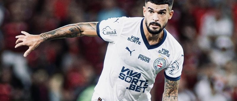 Cauly valoriza competitividade do Bahia contra o Flamengo mesmo após derrota