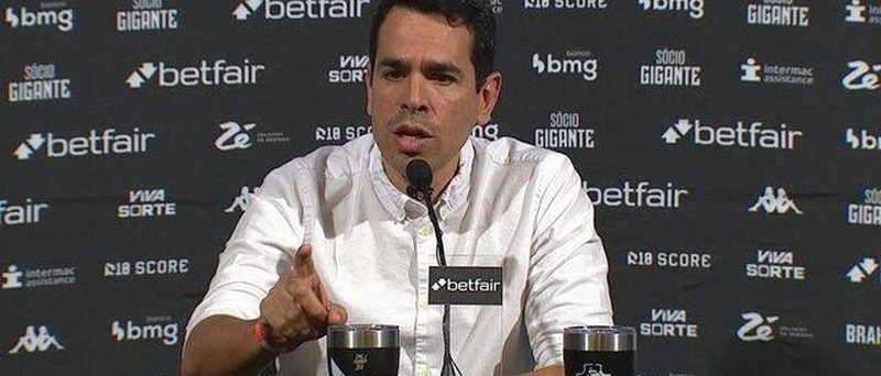 Marcelo Sant’anna é demitido do Vasco após derrota para o Vitória