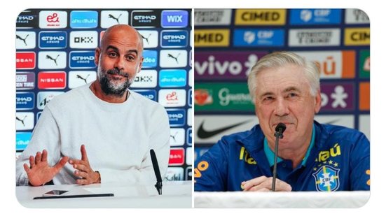 Divulgação/Manchester City e CBF