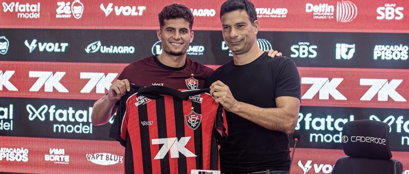 Vitória apresenta oficialmente meio\u002Dcampista português Ruben Rodrigues para sequência da Série A