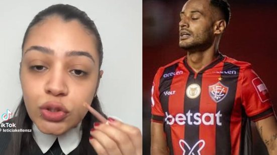 Reprodução / TikTok e Victor Ferreira / EC Vitória