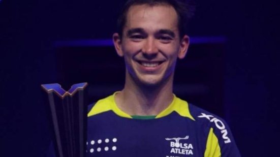 Imagem Tênis de mesa: Hugo Calderano conquista maior título da carreira