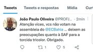 Reprodução / Twitter