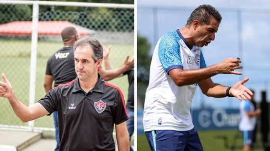  Pietro Carpi/EC Vitória e Felipe Oliveira/EC Bahia