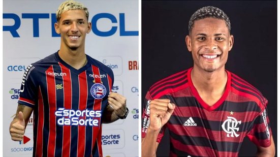 Felipe Oliveira/ECB e Divulgação/Flamengo