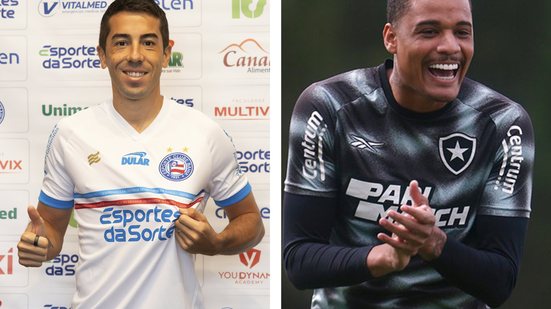 Montagem | Tiago Caldas/ECBahia / Vitor Silva/Botafogo