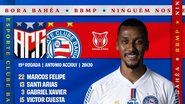 Divulgação / EC Bahia