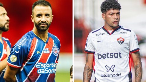 Letícia Martins/EC Bahia e Victor Ferreira/EC Vitória