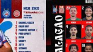 Divulgação / EC Bahia e Divulgação / Atlético de Alagoinhas
