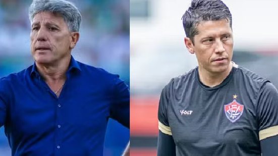 Lucas Uebel / Grêmio e Victor Ferreira / EC Vitória