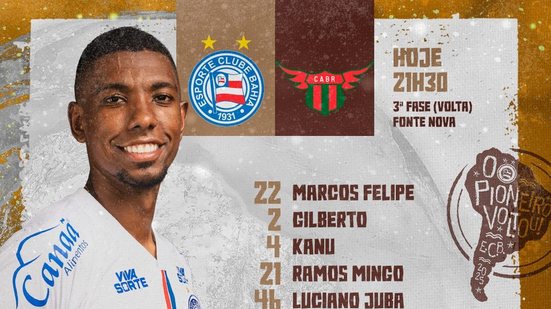 Divulgação / EC Bahia