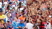 Felipe Oliveira / EC Bahia e Pietro Carpi / EC Vitória