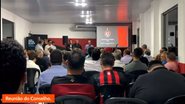 Reprodução/Print do vídeo da reunião 