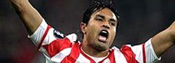 Imagem Dudu Cearense, volante do Olympiacos, da Grécia