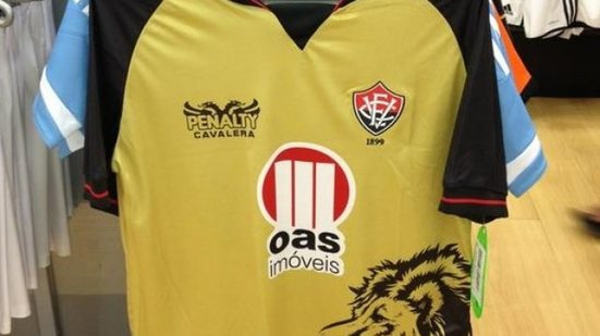 Imagem Antes de estrear, camisa 3 do Vitória já é vendida em lojas