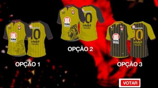 Imagem Vitória lança novo uniforme quinta-feira