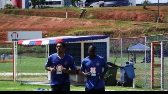 Imagem Jogadores que estão no DM do Bahia iniciam trabalhos físicos